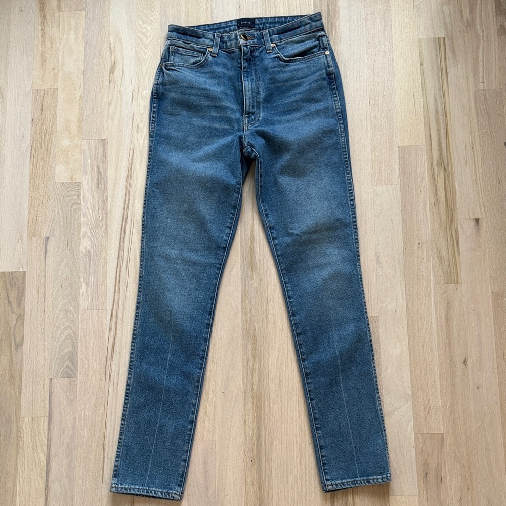 KHAITE Vanessa Skinny Denim Jeans, Sz 27